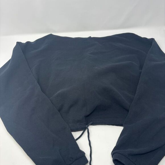 The Group by Babaton Hoodie Women's Extra Small Black Weekender Clinched Cropped - Picture 3 of 8